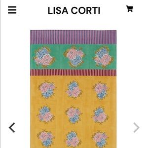 Lisa Corti Muslin Curtain (1 left)
